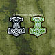 patch HAMMER of THOR (black / field). Patches. Beloretskie Patches. Online shopping on My Livemaster.  Фото №2