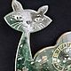 Часы ,,Кот,, настенные. Часы классические. Студия декупажа паРижанка Елена. Ярмарка Мастеров.  Фото №4