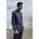 Костюм мужской из конопляного холста Canvas Hemp Farmer Suit Grey. Костюм мужской. VÄN Studio. Ярмарка Мастеров.  Фото №4
