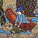 Панно " Сказка Конек-Горбунок" для Ольги. Картины. Марьяна. Ярмарка Мастеров.  Фото №5