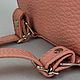3D рюкзак для девочки «Улыбка и косички». Сумка через плечо. Agape Bags — сказочные сумочки. Ярмарка Мастеров.  Фото №9