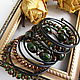 A bracelet on the hand made of beads and beads TREASURE MAYA jewelry. Hard bracelet. Juliya Laborera. My Livemaster. Фото №5