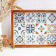 Wooden tray with 'Tile' painting', Trays, Krasnodar,  Фото №1