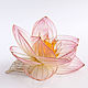 Order Pink lotus comb. PandaStudio (glossyfleur). Livemaster. . Comb Фото №3