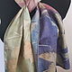  Batik scarf. Silk is a natural . Rainy!. Wraps. RigaBatik (rigabatik). Online shopping on My Livemaster.  Фото №2