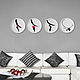 Decorative plates on the wall of a Parisian woman as a gift for March 8 Set No. №1, Gifts for March 8, Moscow,  Фото №1
