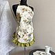 Gifts on February 23: Men's apron for kitchen with gold, Aprons, Moscow,  Фото №1