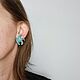 Replica clips, Italy, two pairs. Vintage earrings. Vintazhnye veschichki (Katya) ♚. Ярмарка Мастеров.  Фото №4