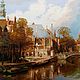Embroidered painting ' Amsterdam», Pictures, St. Petersburg,  Фото №1