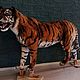 Заказать Имитация Амурского тигра. Искусственный мех. Чучело тигра. The Art of Taxidermy. Ярмарка Мастеров. . Скульптуры Фото №3