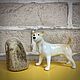 Jack Russell Terrier: author's figurine. Figurines. Creative workshop Cheerful porcelain. Online shopping on My Livemaster.  Фото №2