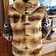 Order fur jacket with knit sleeves 'Deer'. Shop Tatiana Panova. Livemaster. . Outerwear Jackets Фото №3