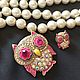 Винтаж: Парные винтажные броши Совушки. Броши винтажные. Vintage_jewelry_nsk (Ольга и Светлана). Интернет-магазин Ярмарка Мастеров.  Фото №2