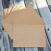 Материалы для творчества handmade. Livemaster - original item Kraft envelopes (set). Handmade.