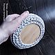 Knitted basket (casket) (barrel), 15,5*8 (. Basket. Natalia Sholokhova (Hand loops). Online shopping on My Livemaster.  Фото №2