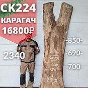 Спил карагача толщина 45 мм TS1212 дерево древесина
