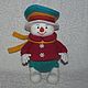 Nathaniel Christmas, toy snowman, Snowmen, Vladivostok,  Фото №1