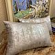 Подушка декоративная SILVER. Подушки. Юлия.Ткани для штор.Дизайн штор. (SHTORY-LUX). Ярмарка Мастеров.  Фото №6