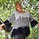 Knitted tunic 'Today that yesterday was 'tomorrow', Tunics, Shahty,  Фото №1