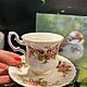 Винтаж: Кофейная пара «Вереск», фарфор, Royal Albert, Англия. Кружки винтажные. Светлана Воробьева. Ярмарка Мастеров.  Фото №9