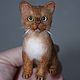 Order Felted toy: Ginger kitten. zverki (zverki). Livemaster. . Felted Toy Фото №3