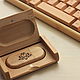 Wooden gift flash drive 32 GB 'With love' in a box. Gifts for March 8. Trees may - creative workshop. My Livemaster. Фото №5
