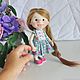 Кукла с одеждой (рост 20 см) Кукла игровая Кукла с гардеробом. Куклы и пупсы. @petrova.n_dolls  Куклы и игрушки. Интернет-магазин Ярмарка Мастеров.  Фото №2
