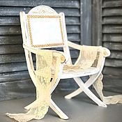Куклы и игрушки handmade. Livemaster - original item Furniture for dolls: Chair for dolls 1/4. Handmade.