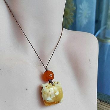 Украшения ручной работы. Ярмарка Мастеров - ручная работа Кулон: ПОДУШКА. Handmade.