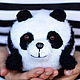 Игрушка "Бамбуковый Медведь" (панда), Мягкие игрушки, Москва,  Фото №1
