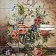 Ceramic mural 'Bouquet', Pictures, Moscow,  Фото №1