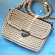 Knitted  handbag of tshirtyarn. Classic Bag. Impiia. Online shopping on My Livemaster.  Фото №2