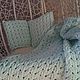 Вязаные пледы. Пледы. HelenSh. Интернет-магазин Ярмарка Мастеров.  Фото №2