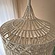 Абажур макраме. Люстры. home_macrame (Лидия Юшкова). Интернет-магазин Ярмарка Мастеров.  Фото №2