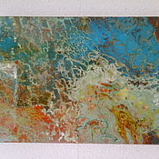 Картины и панно handmade. Livemaster - original item Interior painting with acrylic abstract 
