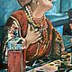 Вечера на хуторе близ Диканьки, Солоха. Картины. Алёна (Makarova-Alena). Ярмарка Мастеров.  Фото №5