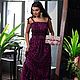 Винтаж: DG*Leopard Amethyst*. Платья винтажные. Oksana Prince. Интернет-магазин Ярмарка Мастеров.  Фото №2