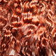 Mohair tress (chestnut) (Hair for dolls). Doll hair. Hair and everything for dolls. My Livemaster. Фото №6