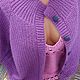  вязаный кардиган из шерсти теплый. Кардиганы. Sweater Star Вязание на заказ.. Ярмарка Мастеров.  Фото №4