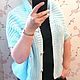 Жилет теплый женский вязаный на пуговках. Жилеты. AccessoriesWool мягко и комфортно. Ярмарка Мастеров.  Фото №4