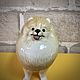 Order Pomeranian Spitz: author's statuette. Creative workshop Cheerful porcelain. Livemaster. . Figurines Фото №3