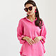 Summer pink Rose muslin suit, shirt, cotton trousers lightweight. Suits. mozaika-rus. My Livemaster. Фото №6