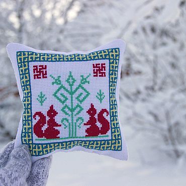 Фен-шуй и эзотерика ручной работы. Ярмарка Мастеров - ручная работа Детский оберег "Радинец ". Славянская обережная вышивка.. Handmade.