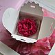 Свеча пион / Бонбоньерки/ Подарки гостям на свадьбу. Бонбоньерки. JULIET CANDLES BOUTIQUE (juliet-candles). Ярмарка Мастеров.  Фото №7