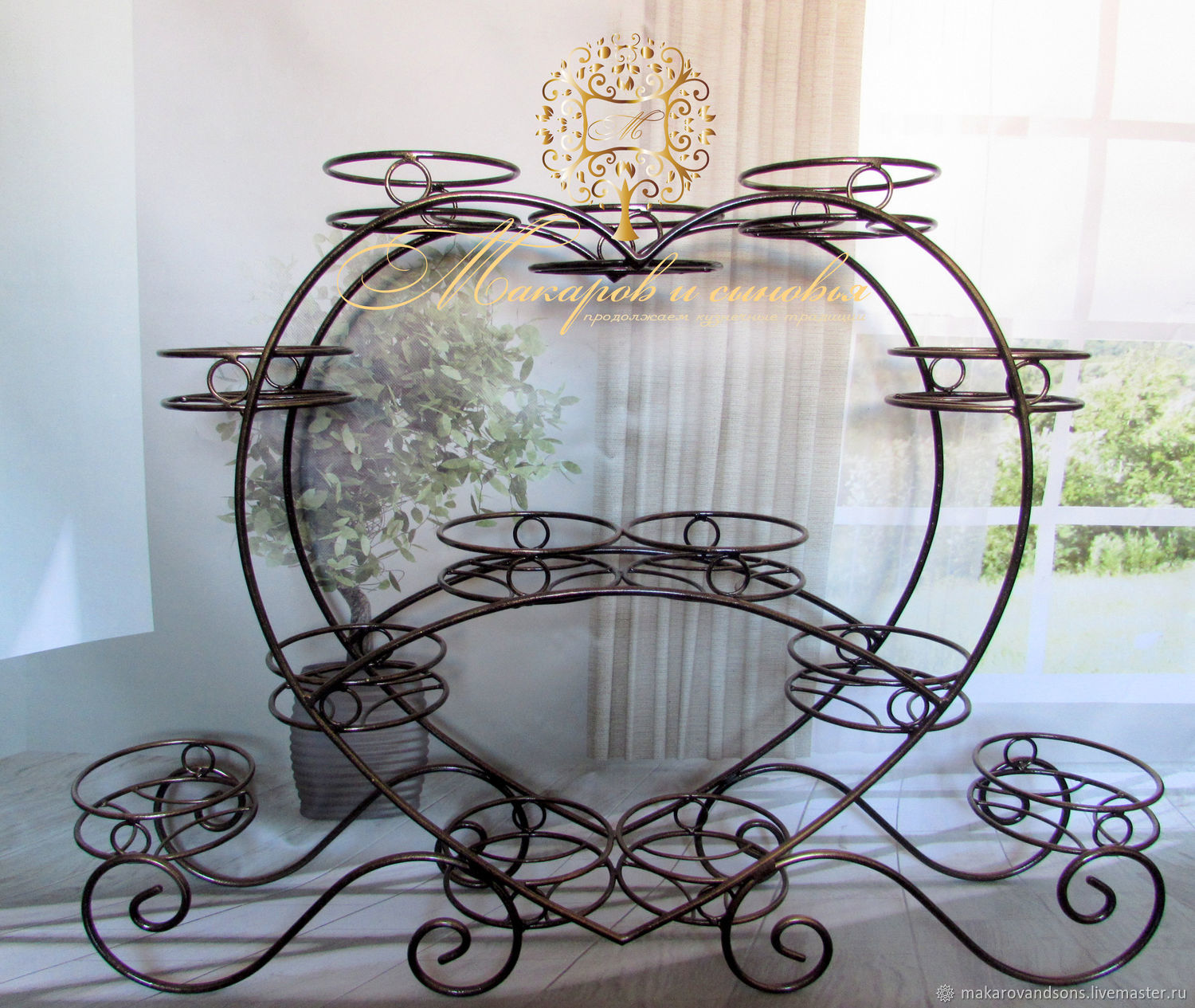 Купить Кованную Подставку Для Цветов