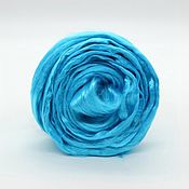 Материалы для творчества handmade. Livemaster - original item Viscose for felting Blue turquoise 10 gr. Troitsk. Handmade.
