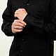 Рубашка мужская льняная Рубашка из черного льна. Рубашки мужские. Одежда изо льна ELENLINE. Ярмарка Мастеров.  Фото №5