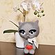 The kitten knitted toy. Stuffed Toys. milota-ot-dushi (milota-ot-dushi). Online shopping on My Livemaster.  Фото №2