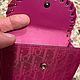 Заказать Винтаж: Компактный кошелек Christian Dior Trotter Pattern Fuscia Pink. Chic bags. Ярмарка Мастеров. . Сумки винтажные Фото №3