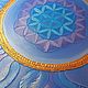 Картина Гаятри мантра-мандала с золотым цветком жизни. Картины. Картины мечты и мандалы Suvorova Art. Ярмарка Мастеров.  Фото №8